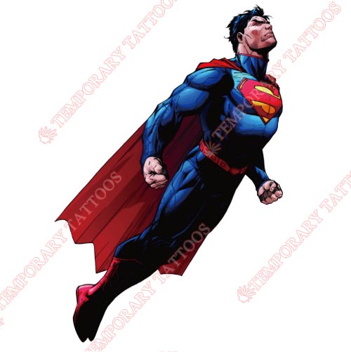 Superman Customize Temporary Tattoos Stickers NO.305